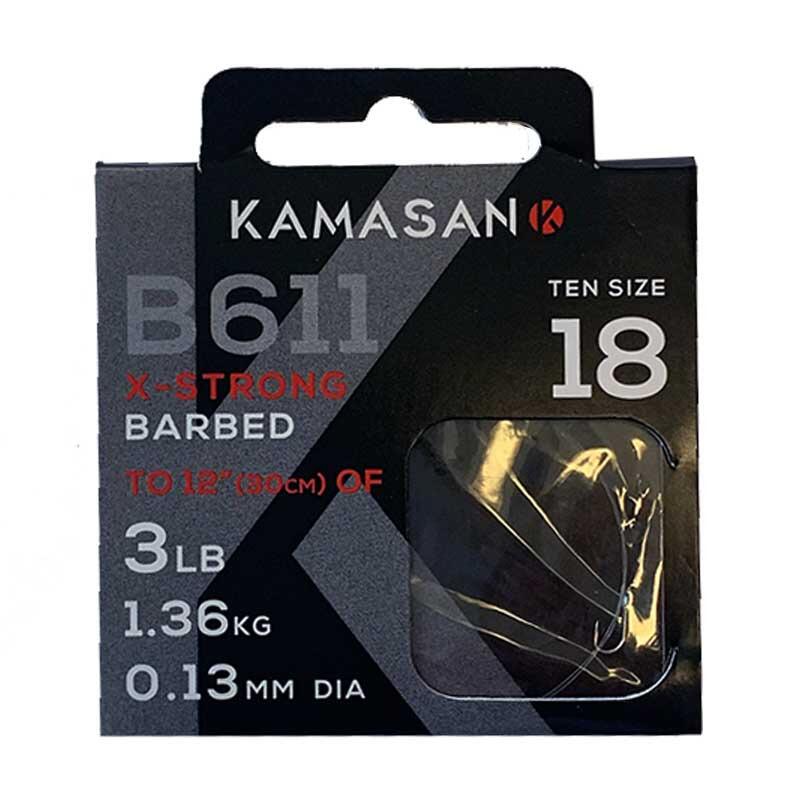 Kamasan B611 Hooks To Nylon, Fishing Tackle Online