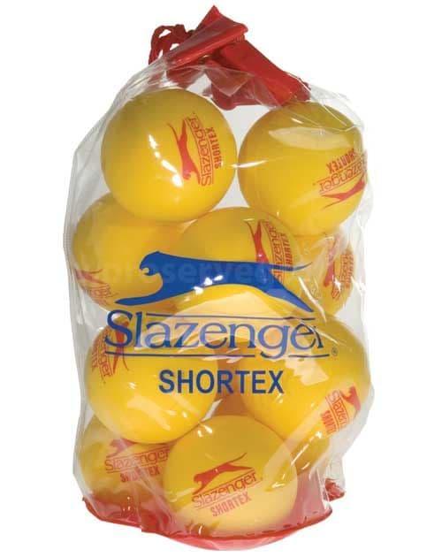 Slazenger Shortex Short Tennis Ball 12 Ball Pack