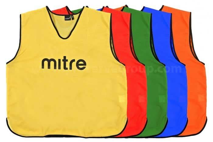 Mitre Heavyweight Training Mesh Bib Senior