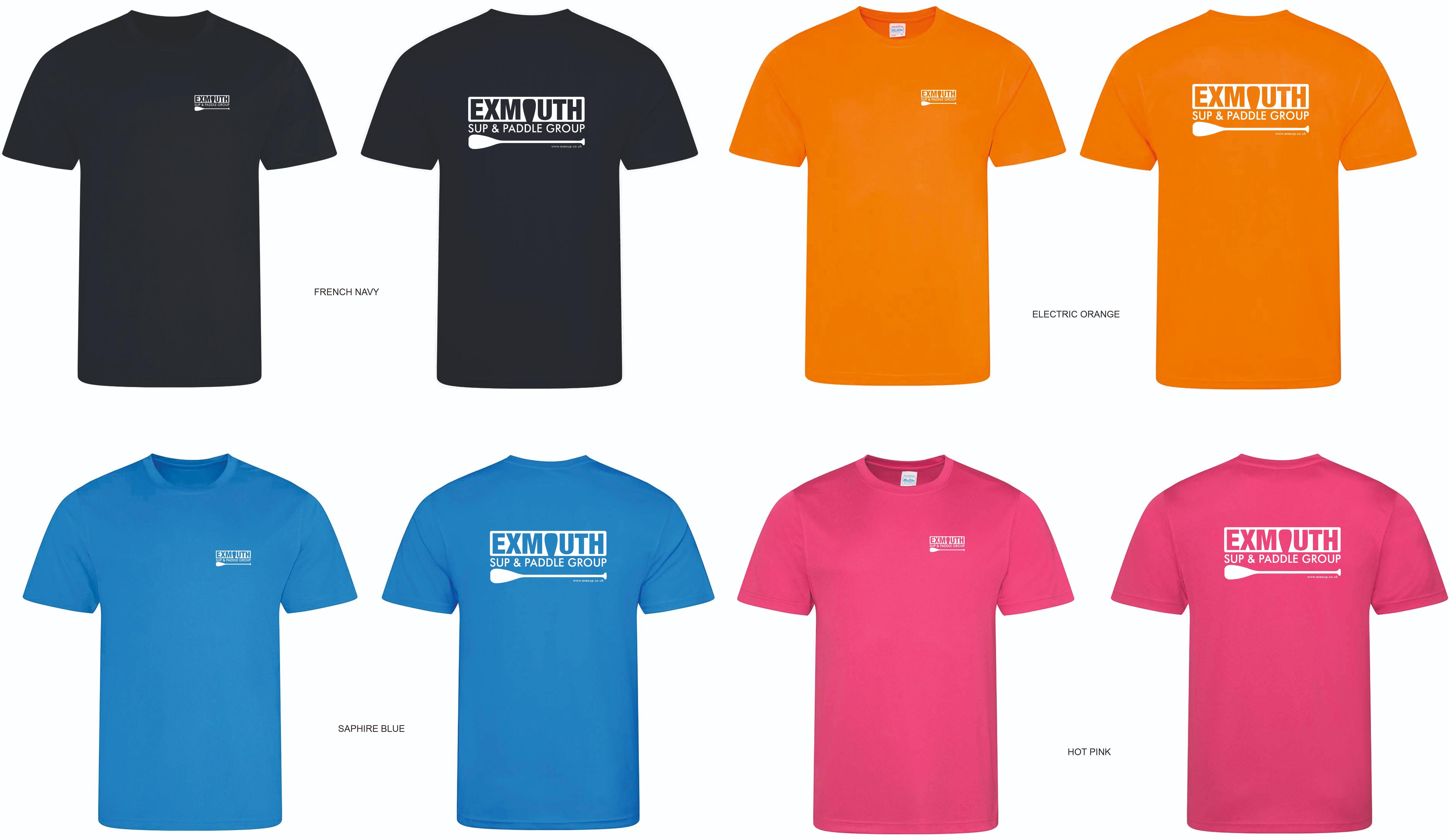 Exmouth SUP T-Shirt (jnr) all colours