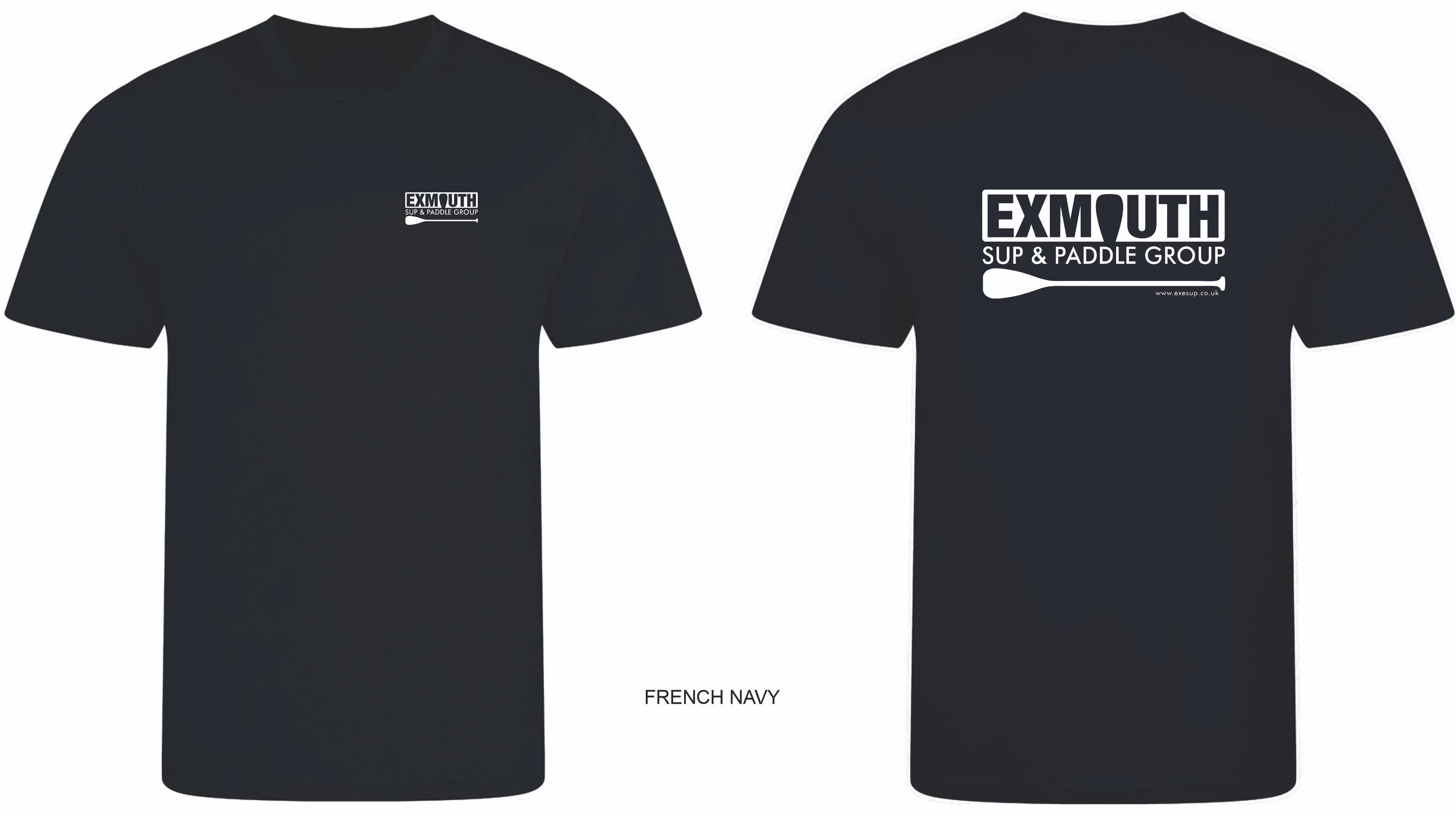 exmouth sup t shirt french navy