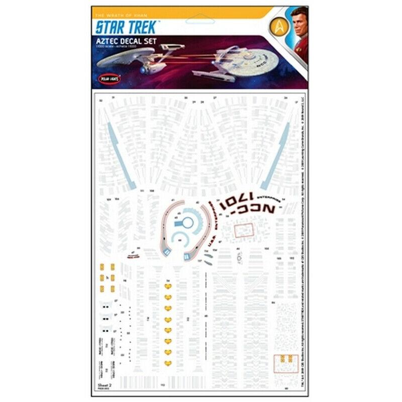 Star Trek USS Enterprise Refit Aztec Decals