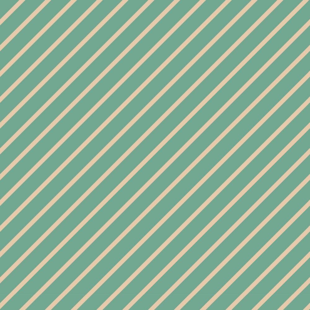 Green and Cream Candy Stripe Luxury Velvet Fabric Swatch