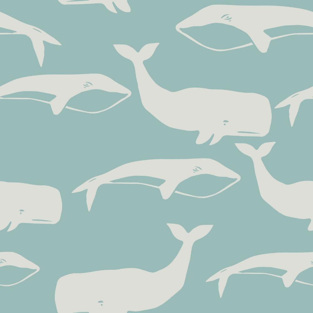 Green Whale Velvet Fire Retardant Fabric Swatch