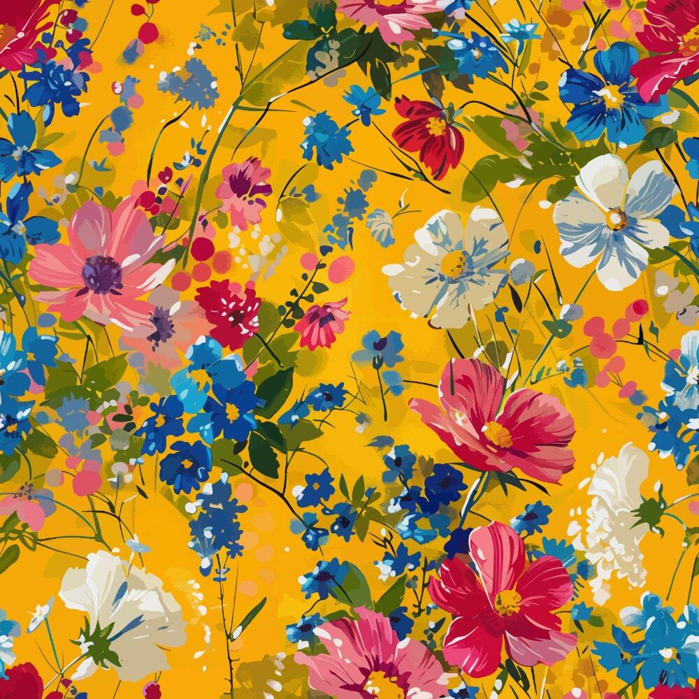 Sunset Garden Suede Waterproof FR Fabric Swatch