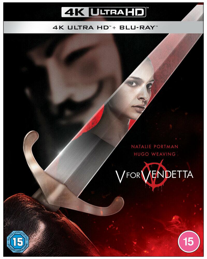 V For Vendetta 4K Ultra HD + Blu-Ray