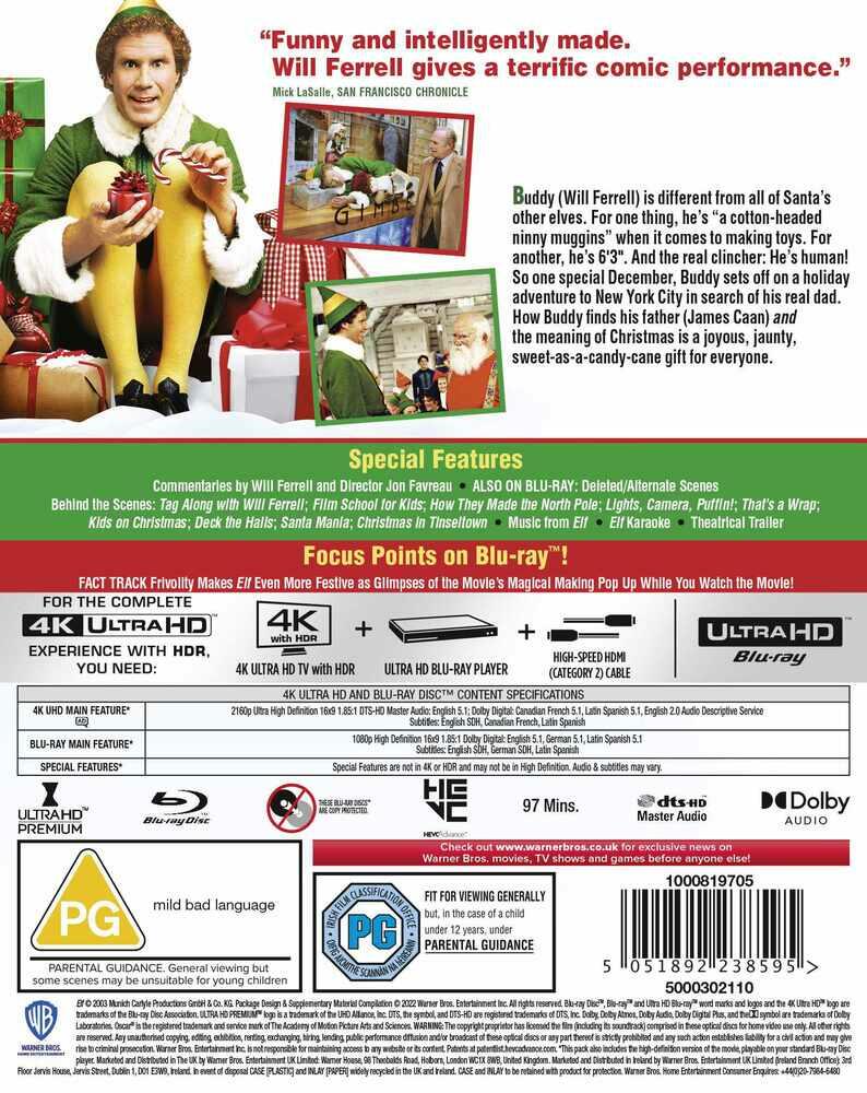 Elf 4K Ultra HD + Blu-Ray