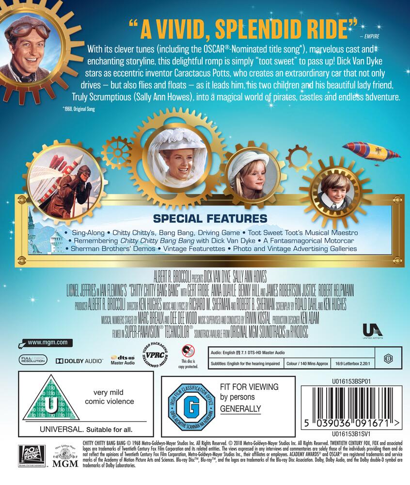 Chitty Chitty Bang Bang Blu-Ray