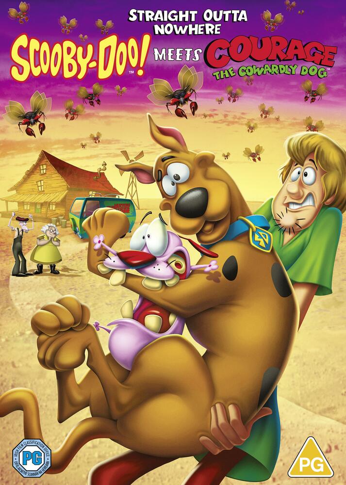 Scooby Doo Meets Courage The Cowardly Dog DVD