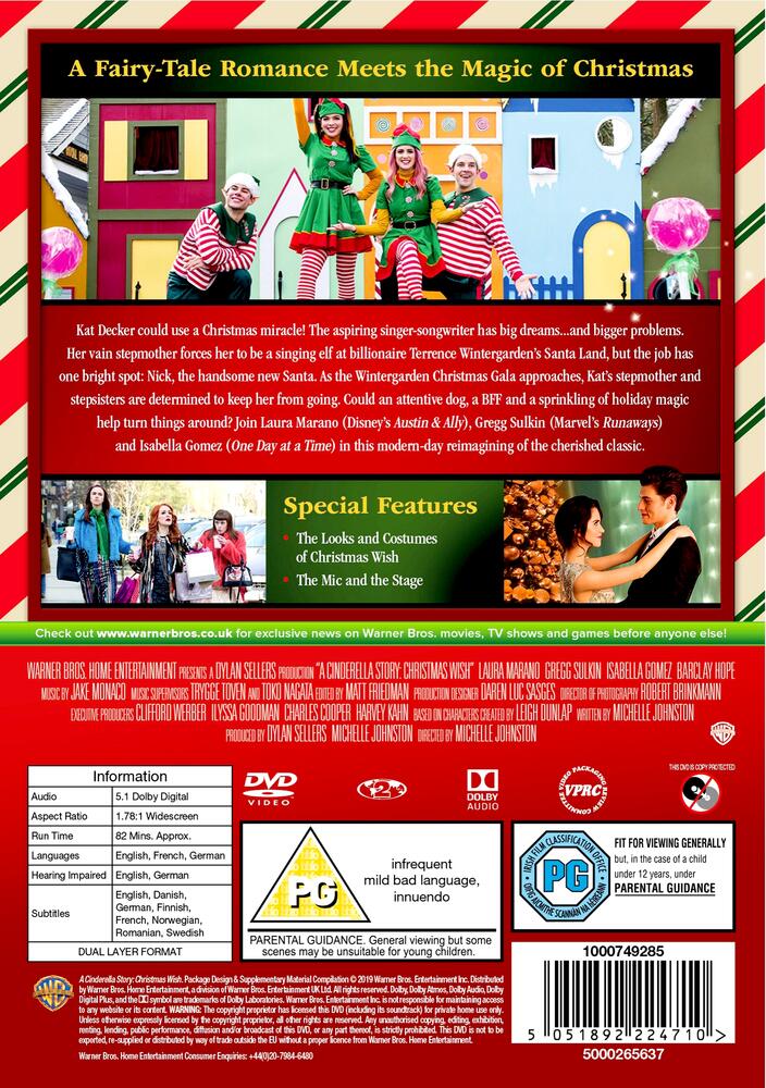 A Cinderella Story - Christmas Wish DVD