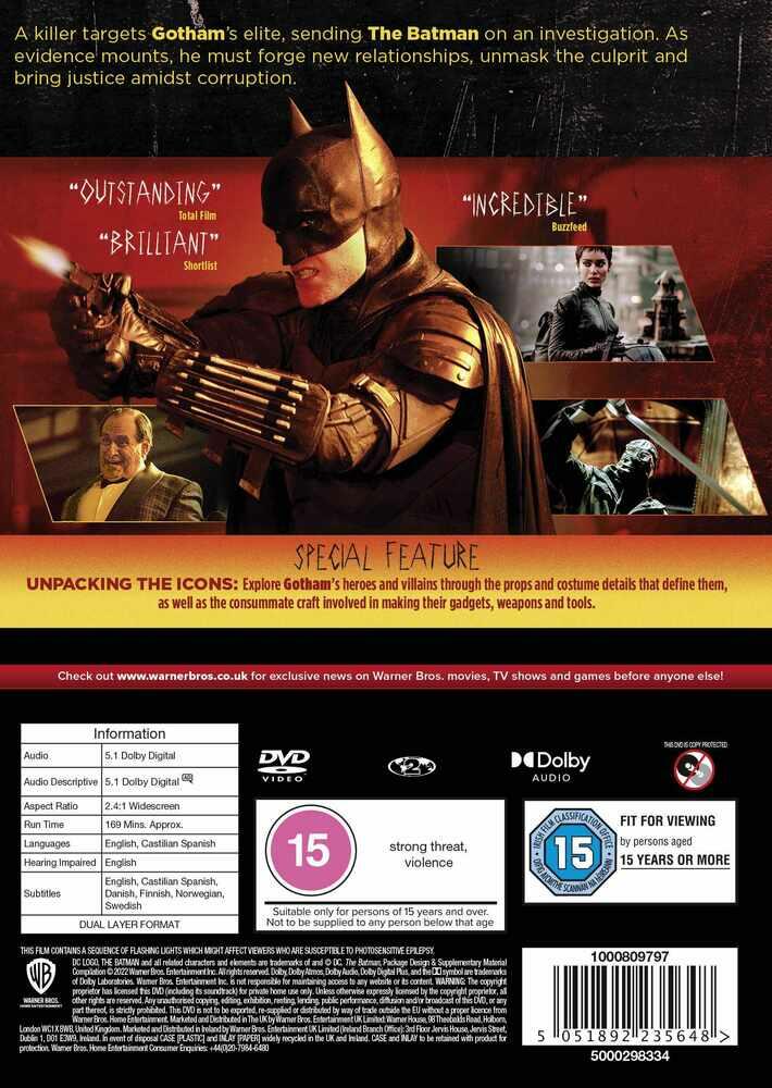 The Batman DVD