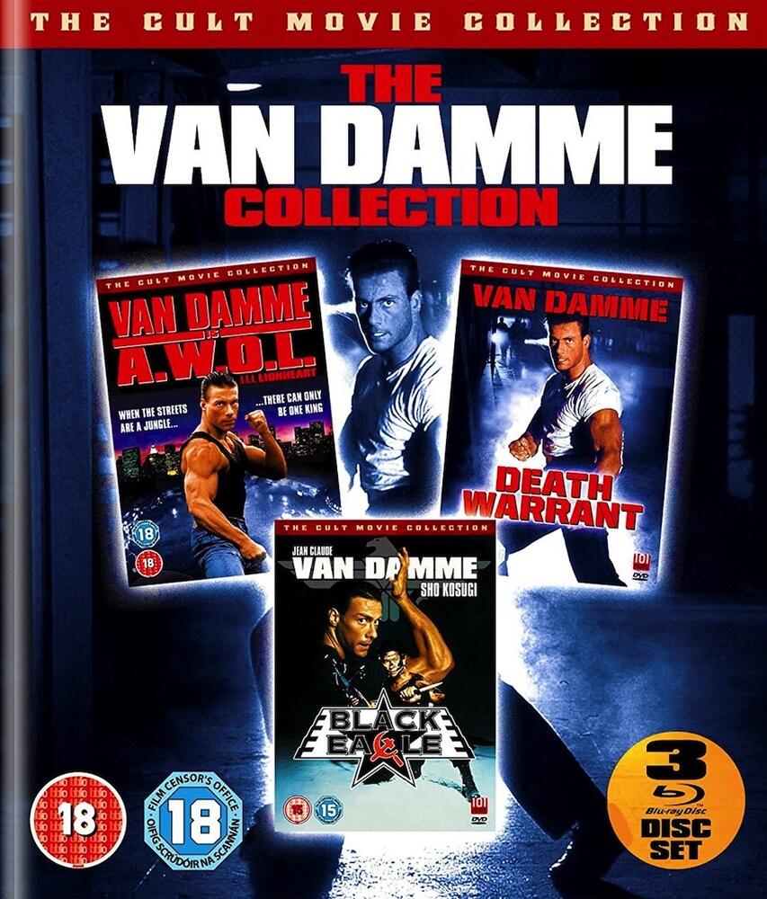 Van Damme - AWOL / Black Eagle / Death Warrant Blu-Ray