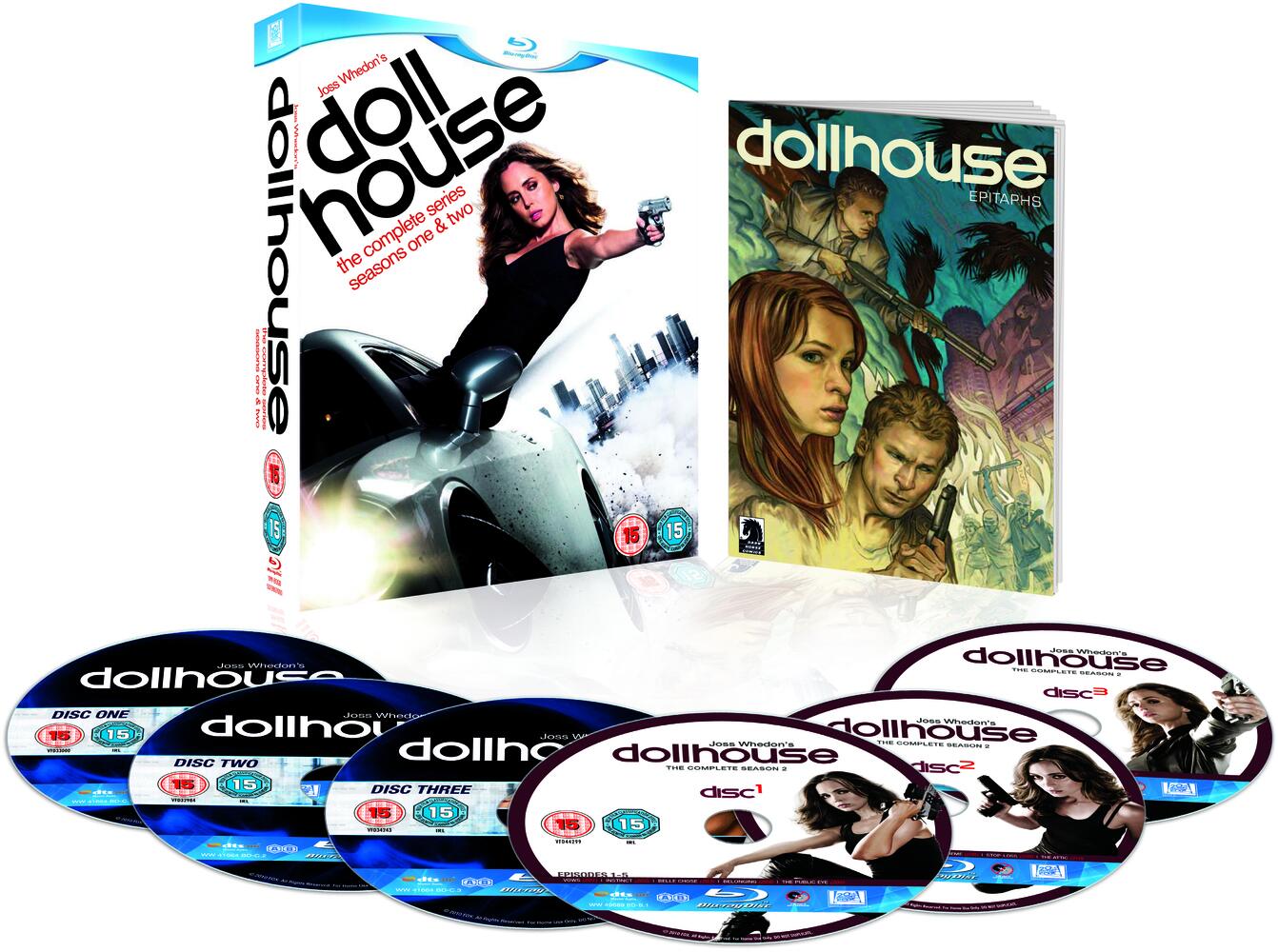 Dollhouse Seasons 1 to 2 Complete Collection Blu-Ray
