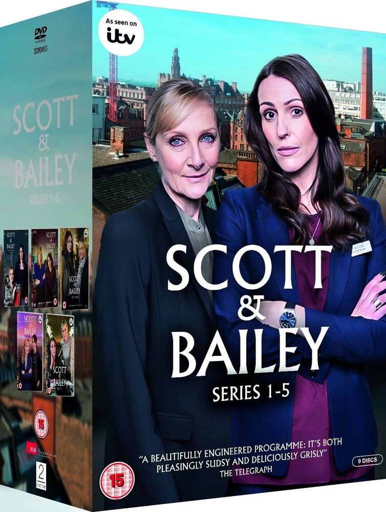 Scott &amp; Bailey Series 1 to 5 Complete Collection DVD