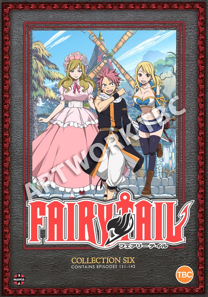 Fairy Tail Collection 6 – Episodes 121-142 DVD