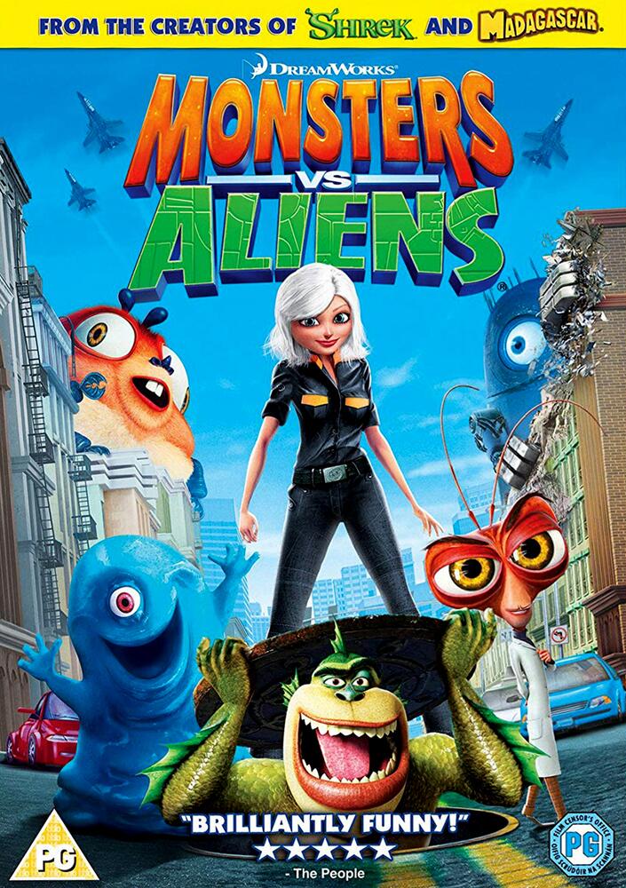 Monsters vs Aliens DVD