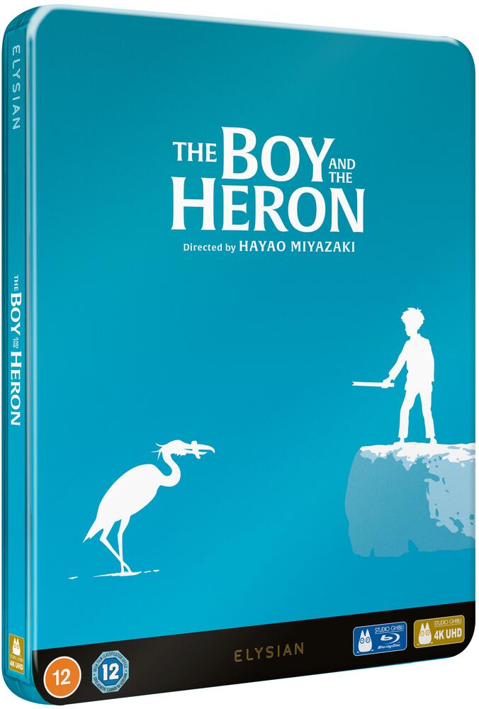 The Boy And The Heron Limited Edition Steelbook 4K Ultra HD + Blu-Ray