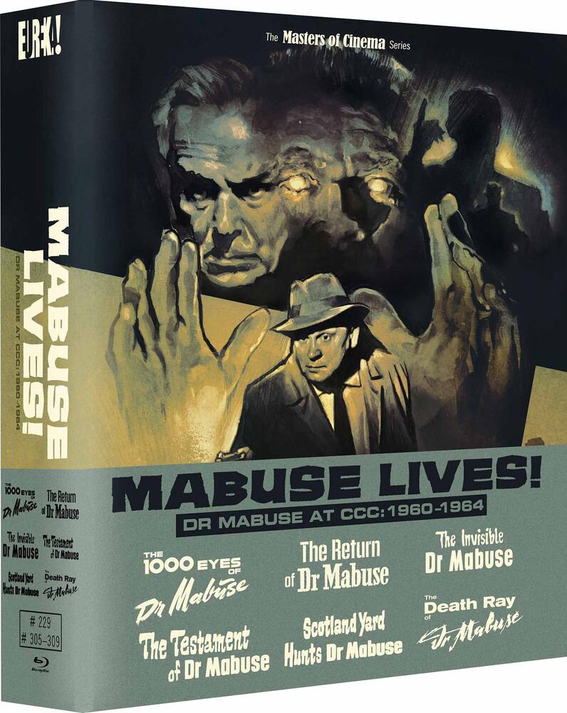 Mabuse Lives - Dr Mabuse At CCC 1960 to 1964 Limited Edition Blu-Ray