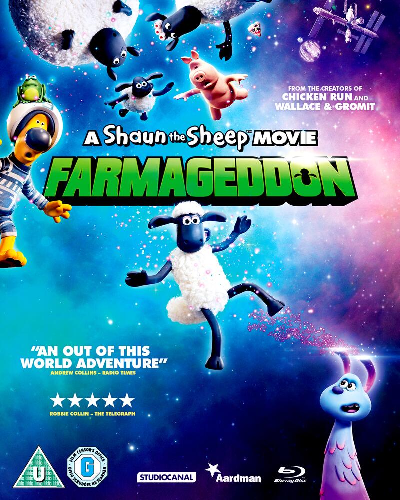 A Shaun The Sheep Movie - Farmageddon Blu-Ray
