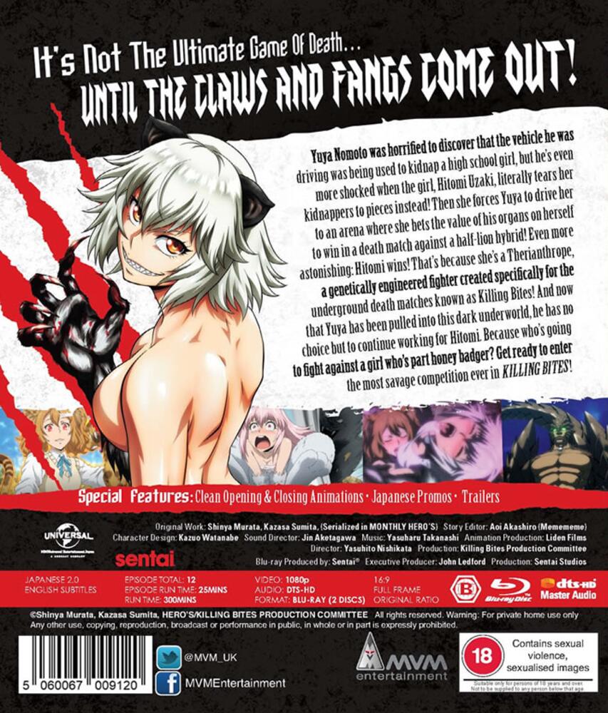 Killing Bites Collection Blu-Ray