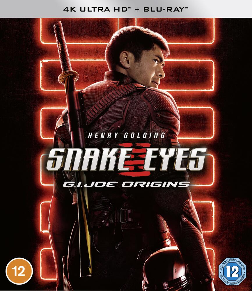 GI Joe Snake Eyes 4K Ultra HD + Blu-Ray