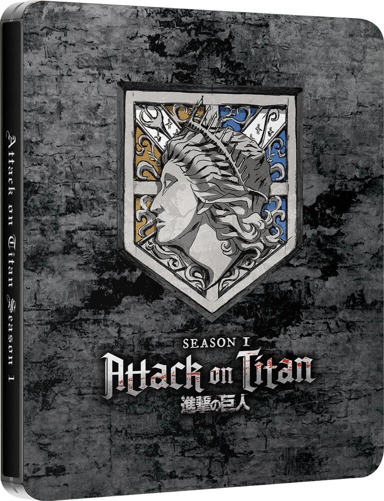 Attack On Titan Season 1 Limited Edition Steelbook Blu-Ray