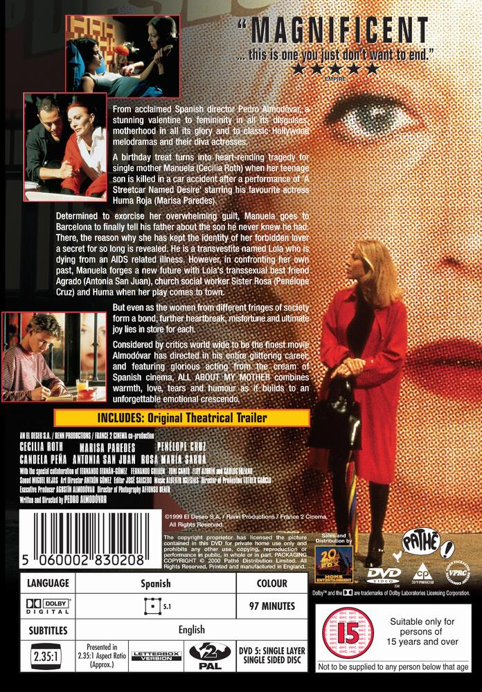 All About My Mother DVD