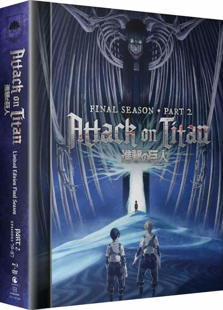 Attack on Titan Final Season Part 2 Limited Edition Blu-Ray + DVD