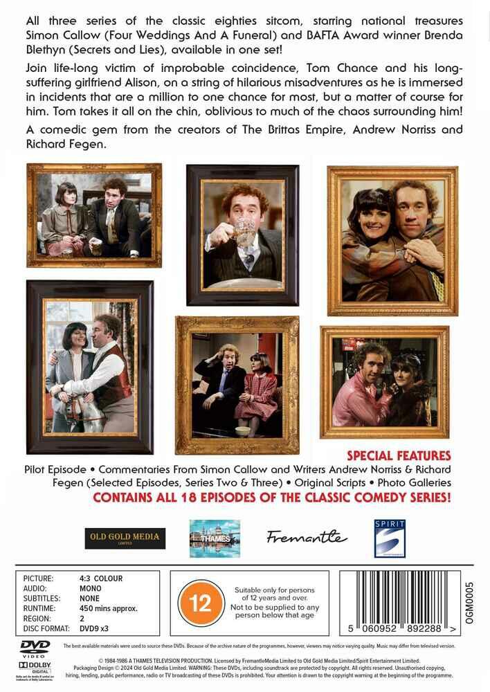 Chance In A Million Series 1 to 3 Complete Collection DVD