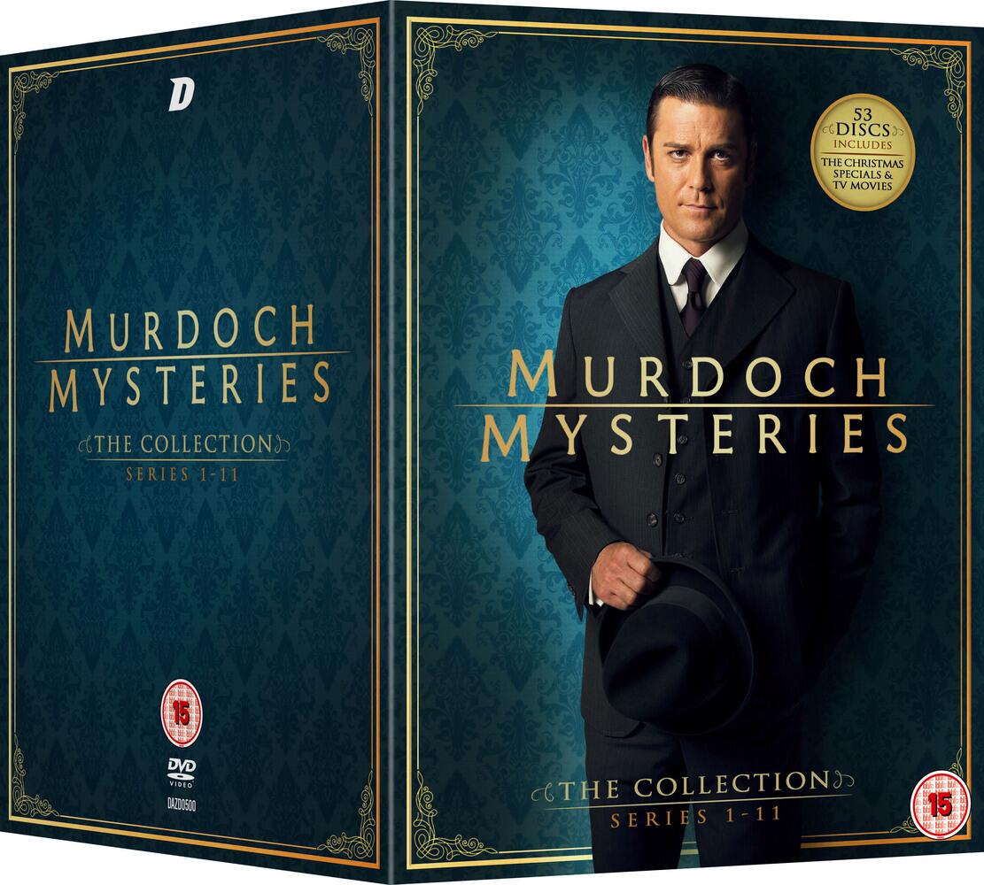 Murdoch Mysteries - The Collection Seasons 1 to 11 DVD