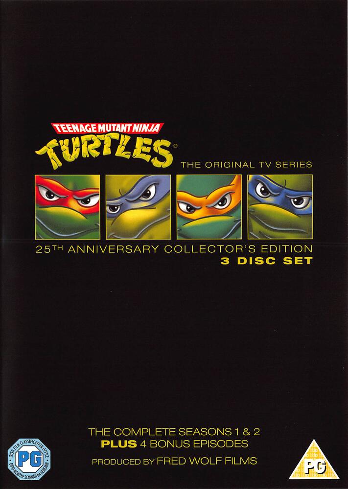 TMNT Teenage Mutant Ninja Turtles Seasons 1 to 2 DVD