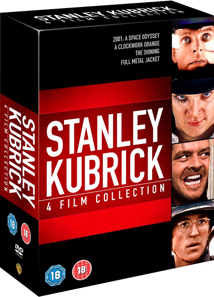 2001 A Space Odyssey / Clockwork Orange / Shining / Full Metal Jacket DVD