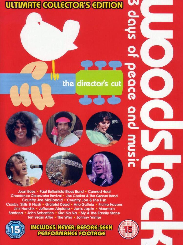 Woodstock - 3 Days Of Peace And Music DVD