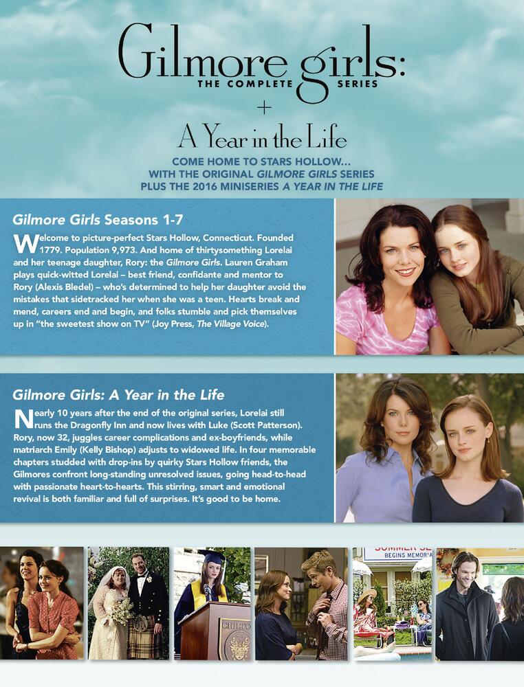Gilmore Girls Seasons 1 to 8 Complete Collection DVD