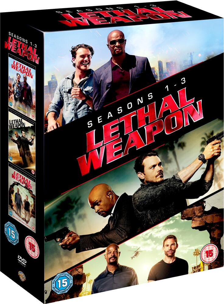 Lethal Weapon Seasons 1 to 3 - The Complete Collection DVD