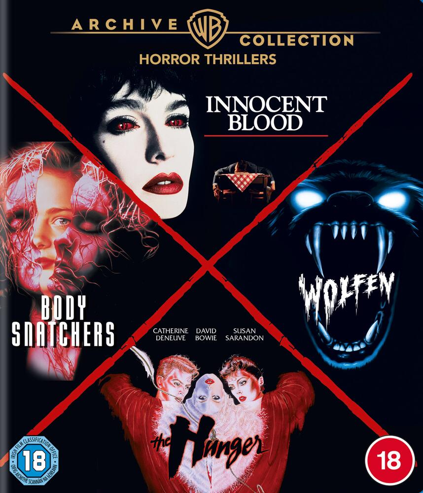 Wolfen / The Hunger / Innocent Blood / Body Snatchers Blu-Ray
