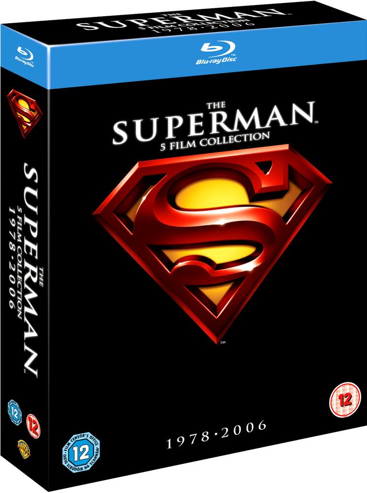Superman - (5 Films) Collection 1 to V - 1 / 2 / 3 / 4 / Superman Returns Blu-Ray