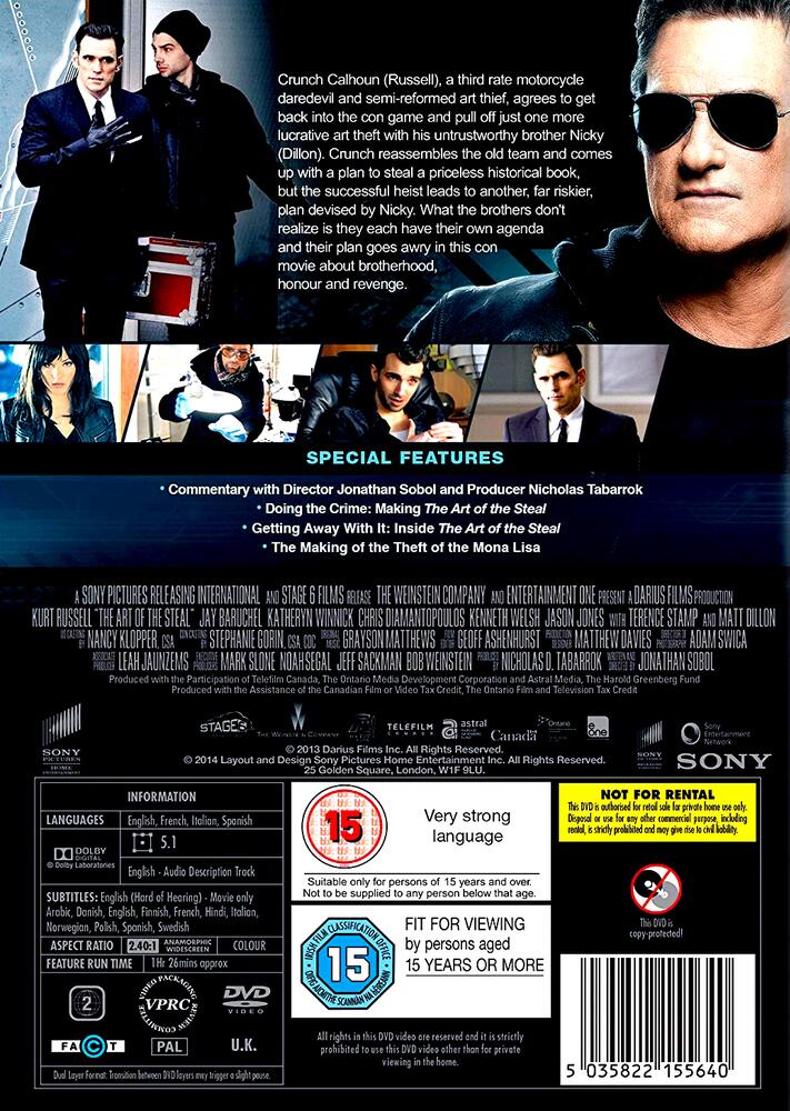 The Art Of The Steal DVD