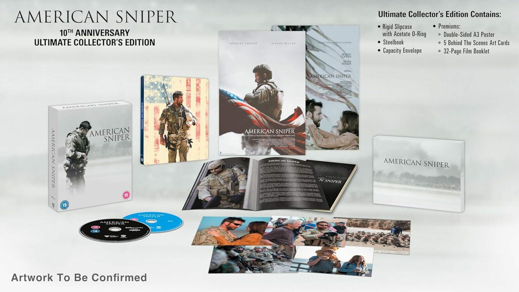 American Sniper Ultimate Collectors Edition 4K Ultra HD + Blu-Ray