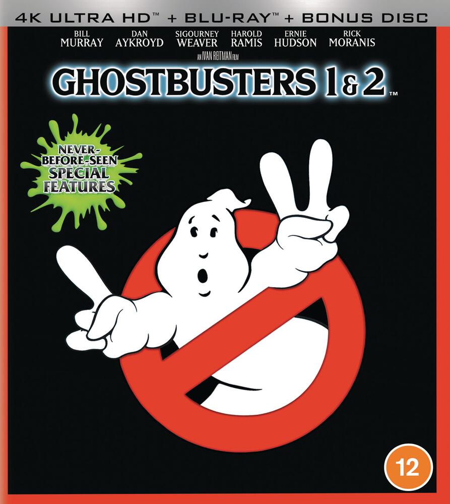 Ghostbusters (Original) / Ghostbusters II (Original) 4K Ultra HD +  Blu-Ray