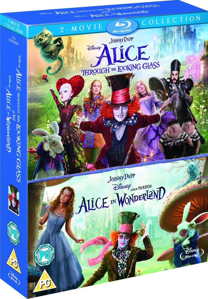 Alice In Wonderland / Alice Through The Looking Glass Blu-Ray