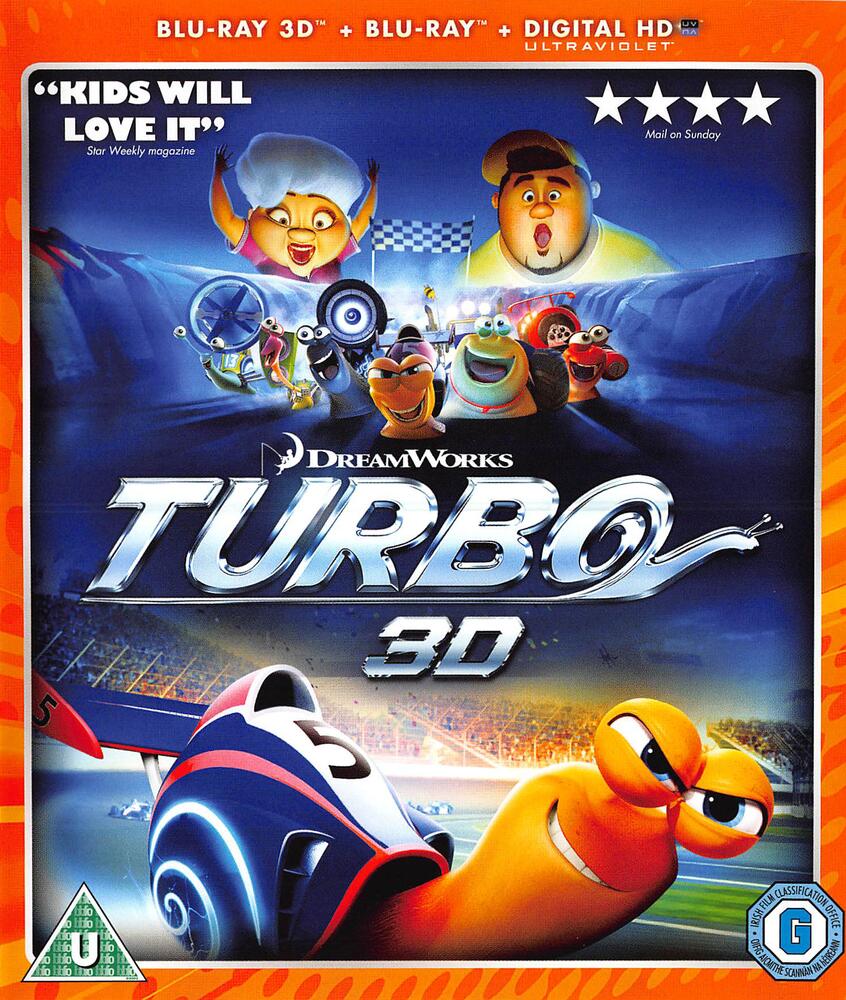 Turbo 3D+2D Blu-Ray