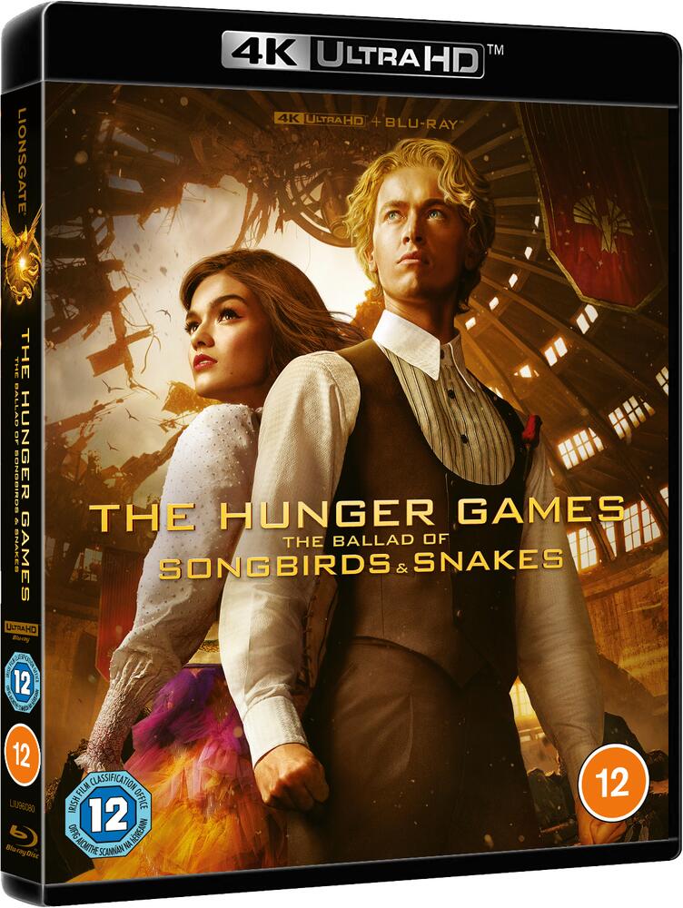 The Hunger Games - The Ballad Of Songbirds & Snakes 4K Ultra HD + Blu-Ray