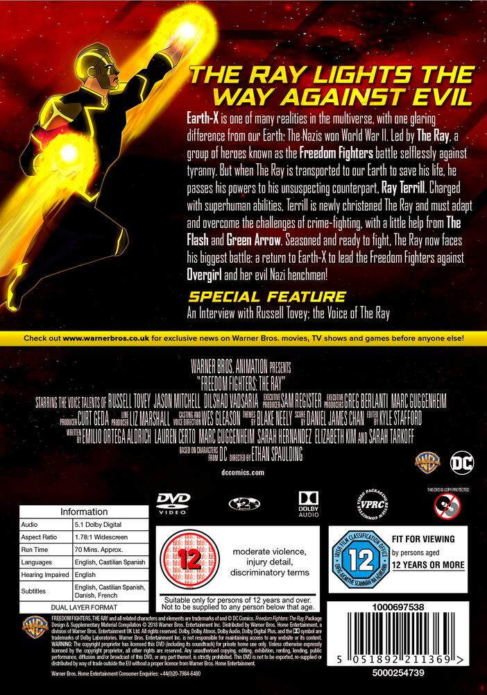 Freedom Fighters - The Ray DVD