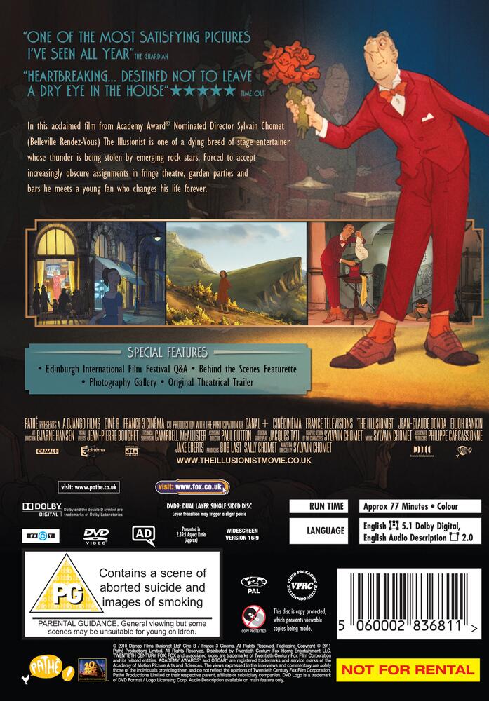 The Illusionist DVD