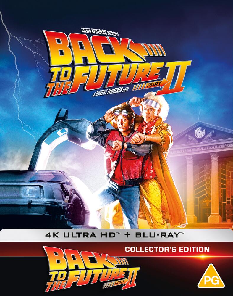 Back To The Future - Part 2 Limited Edition Steelbook 4K Ultra HD + Blu-Ray