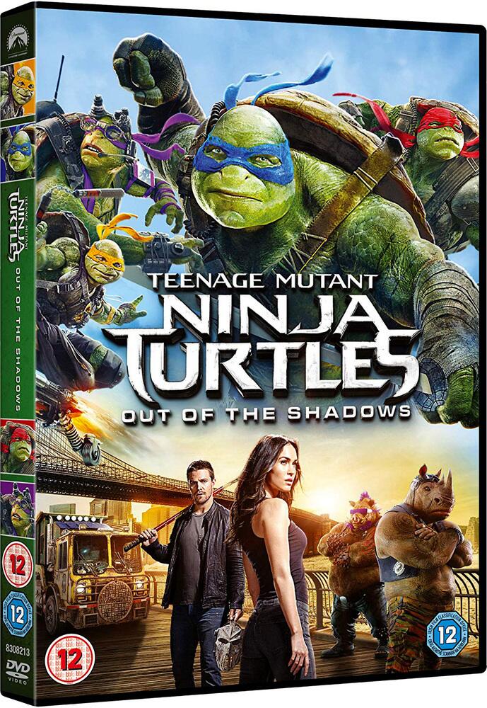 TMNT Teenage Mutant Ninja Turtles - Out Of The Shadows DVD