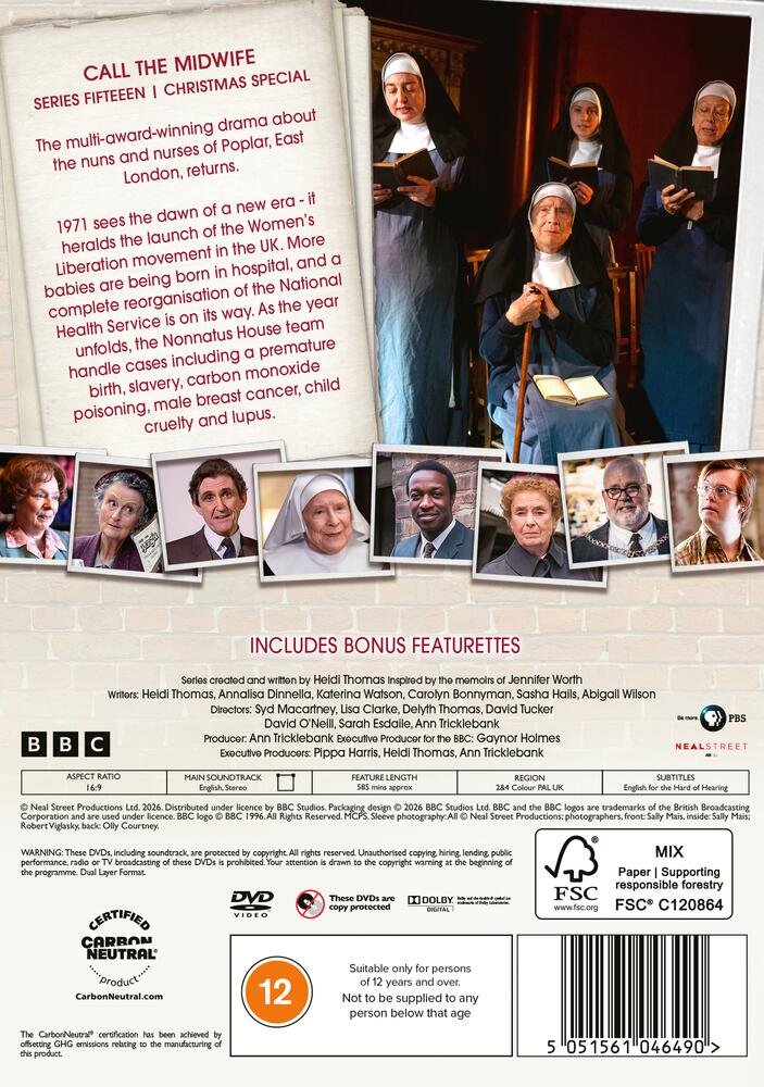 Call The Midwife Series 15 DVD