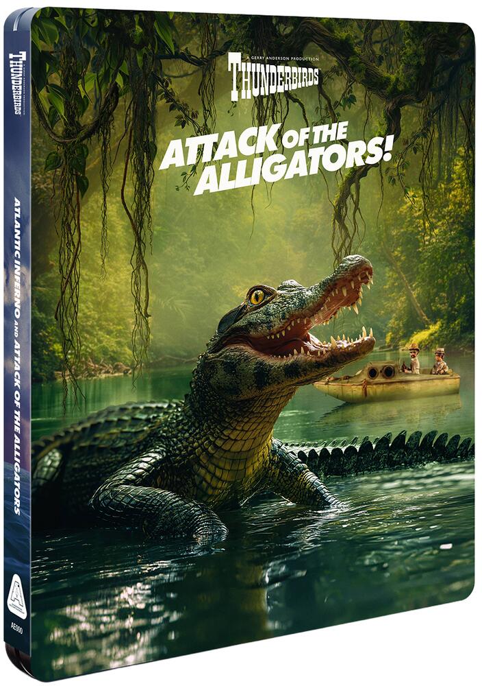 Thunderbirds Atlantic Inferno / Attack Of The Alligators Limited Collectors Edition SteelBook 4K Ultra HD