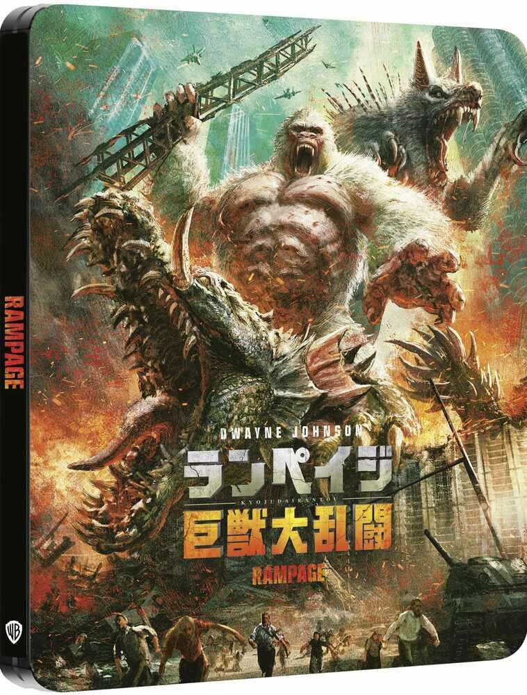 Rampage Steelbook 4K Ultra HD + Blu-Ray
